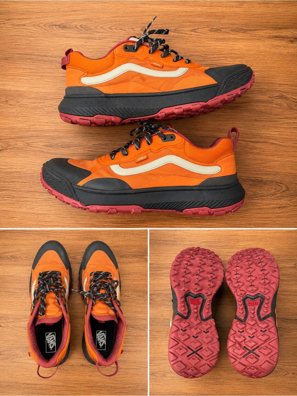NEW Vans UltraRange EXO MTE Trail Sneakers Men’s Size 11 Orange